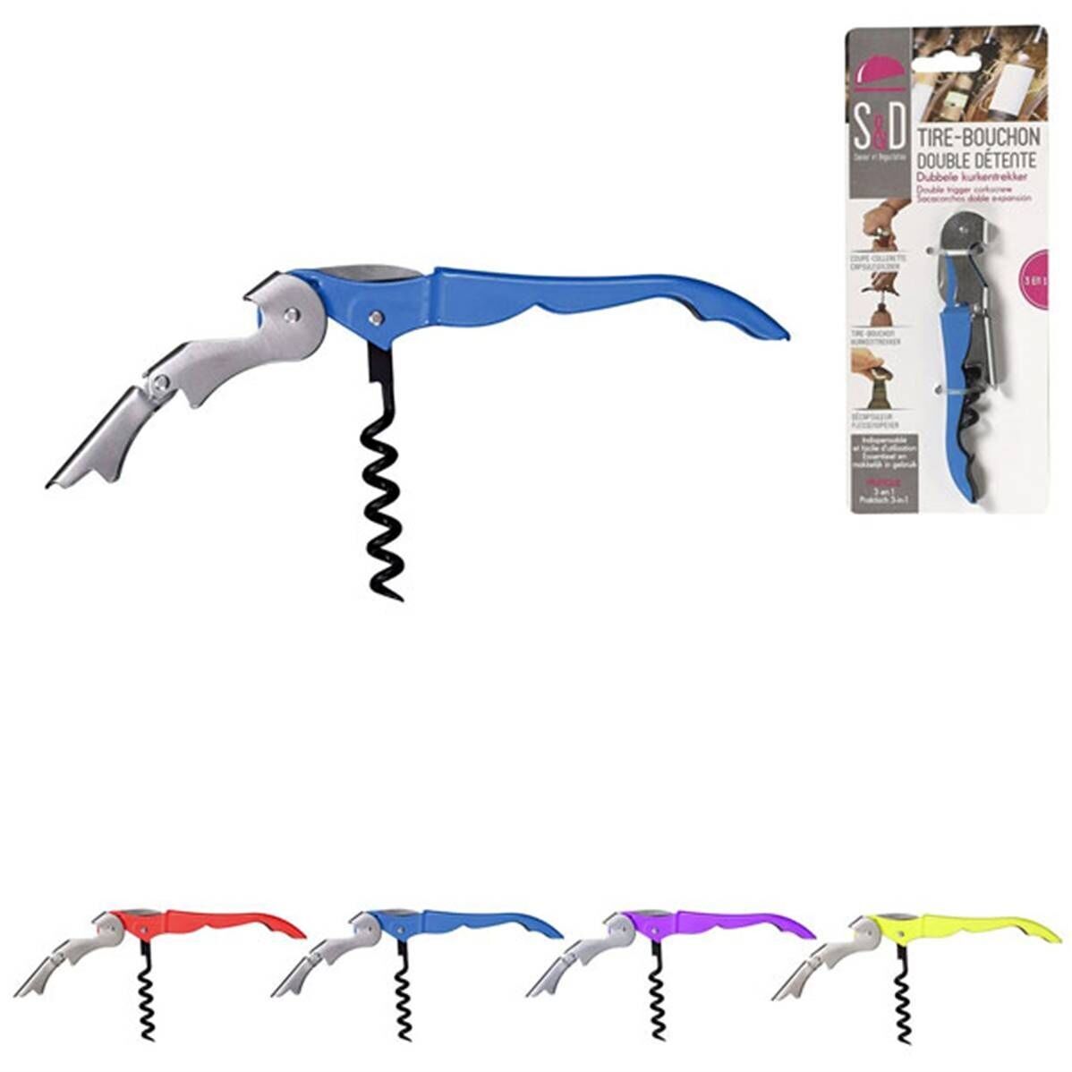 Divertente cavatappi a doppio grilletto