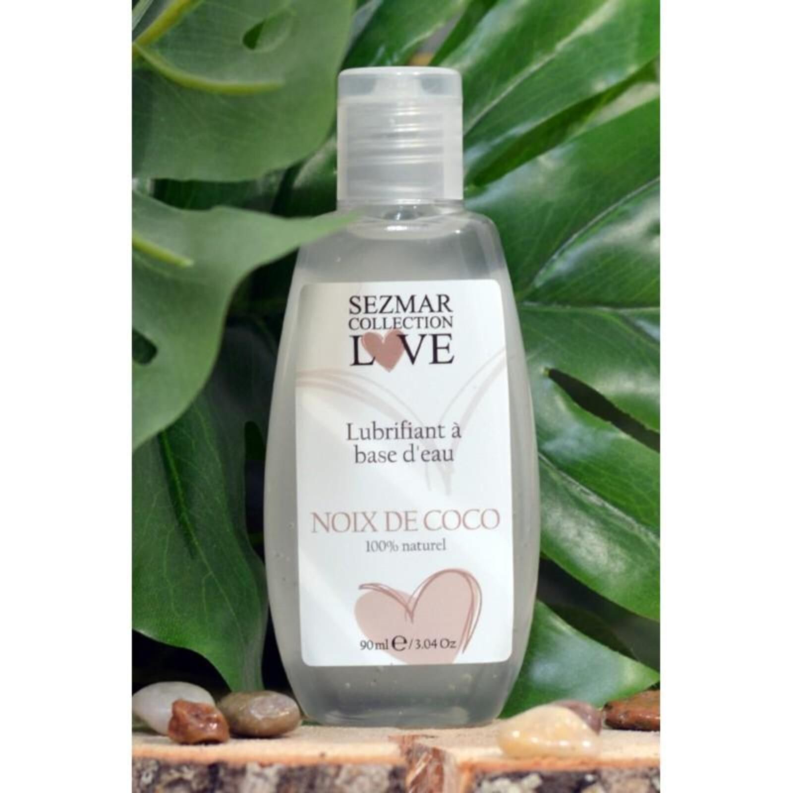 Lubrifiant à base d'eau 100% naturel Noix de Coco 90 ml