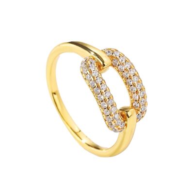 SHINY OVAL RING