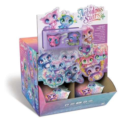 Figurines à collectionner Animoulous - display (24 pcs) - Nebulous stars