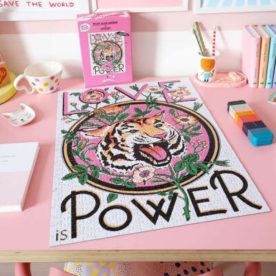 Stampa Club London Love Is Power Jigsaw
