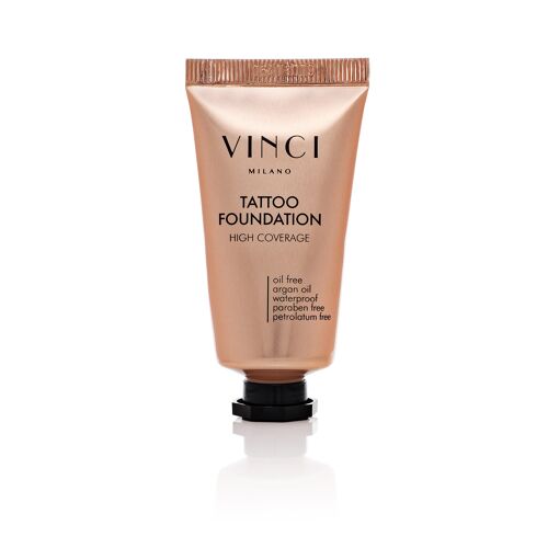 Vinci Tattoo Foundation High Coverage LIGHT/CLAIR