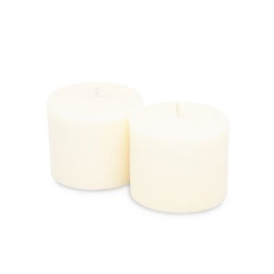 WOO Sustainable Candle Refills | 2pcs | 25 Hr Burn Time | Treasure