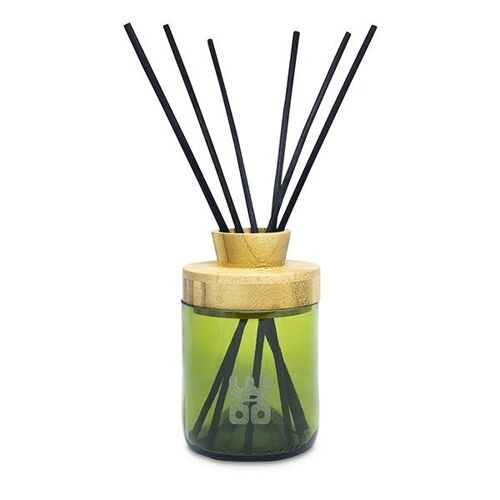 WOO Reed Diffuser | Upcycled Wine Bottle | Green | 100 ml | Tranquility