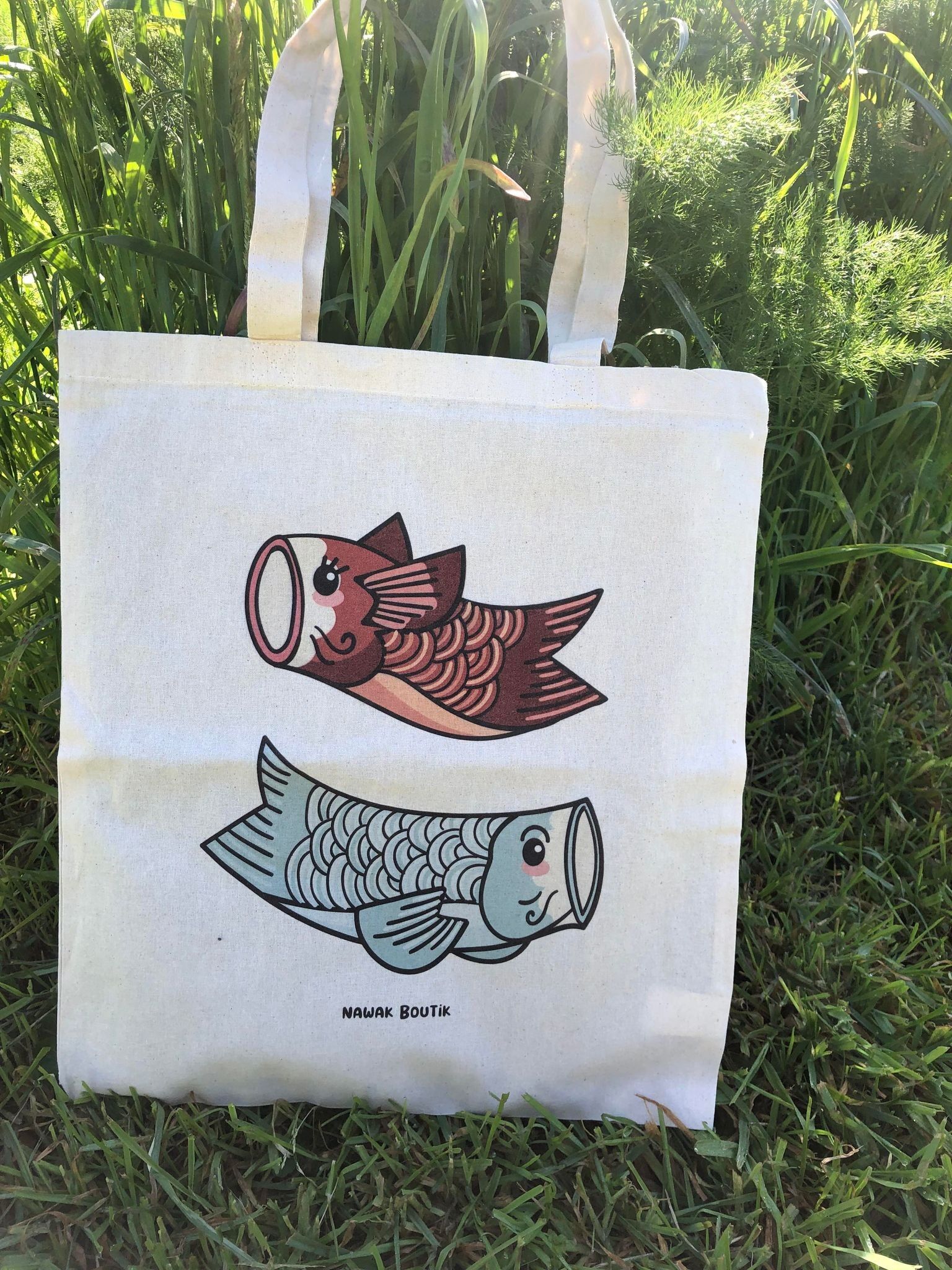 Borsa tote - Kawaii - Giappone - Carpe Koi