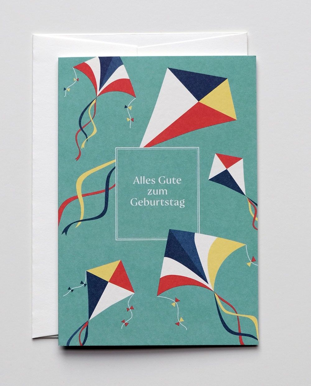 Biglietto d'auguri drago, con busta