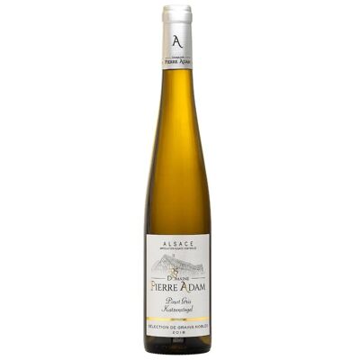 Vino blanco dulce Pinot Gris Katzenstegel Sélection de Grains Nobles 2018 50cl 15%