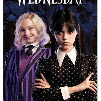 Laminated poster: WEDNESDY ENID 61cm x 91cm
