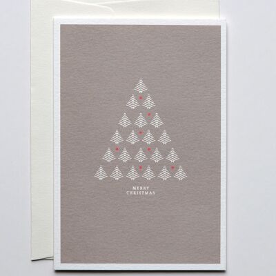 Christmas card Little Forest, with envelope