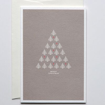 Carte de Noël Petite Forêt, avec enveloppe