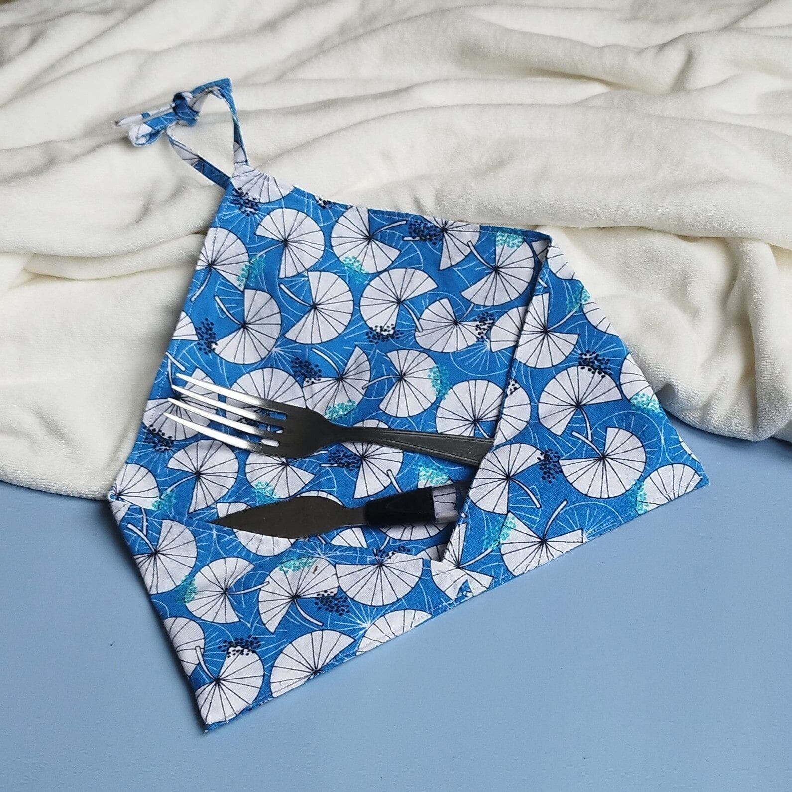 Besteckkoffer aus Stoff