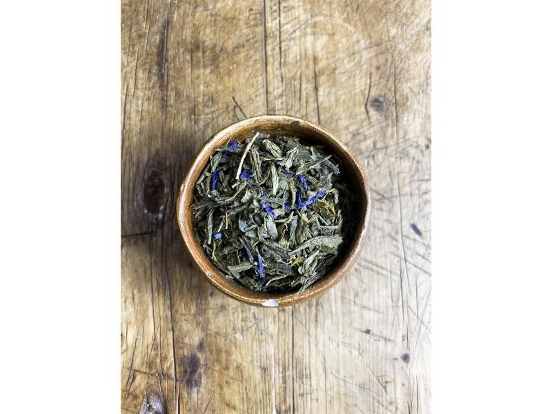 Bio-Grüner Earl Grey-Grüntee