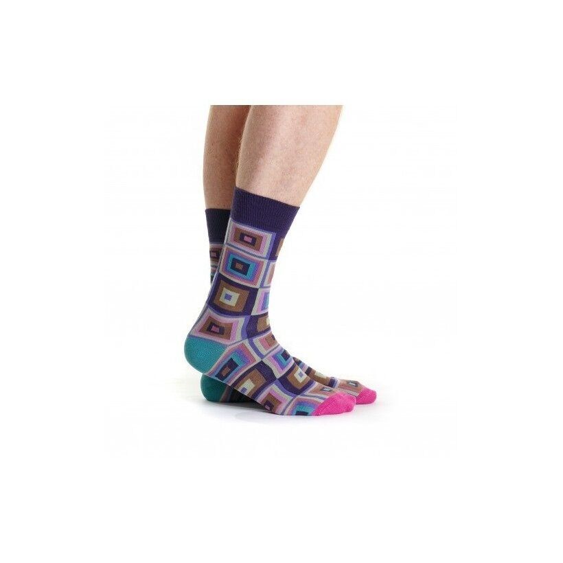 Calzini quadrati da uomo - cotone