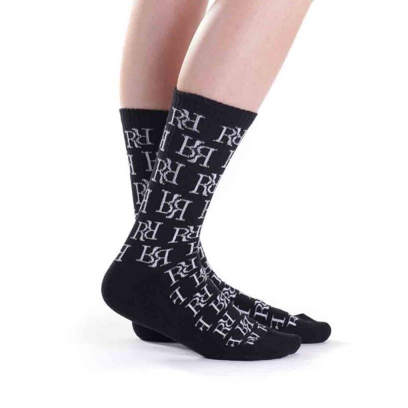 Mezza calza con monogramma