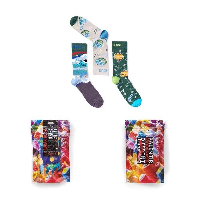 set di 3 paia di calzini Univers