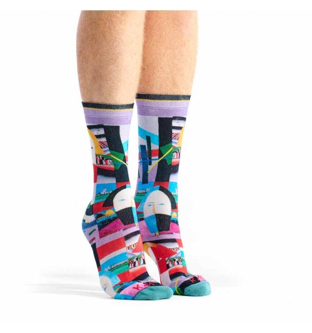 Calzino da contadino da uomo - bambù - Nastro Rosso - 40/45