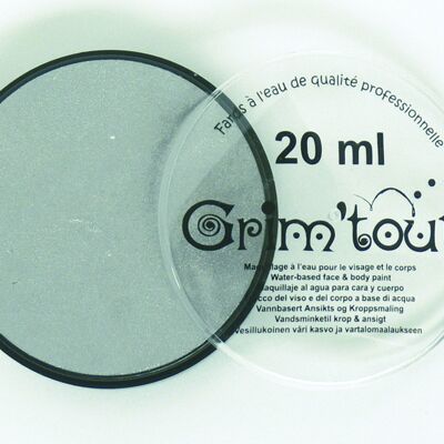 MAKEUP POT IN BLISTER 20ML - SHINY SILVER