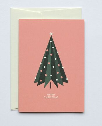 Carte de Noël Pretty Tree, avec enveloppe 1