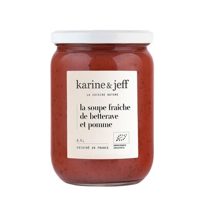 La soupe fraîche de betterave et pomme 0,50 L