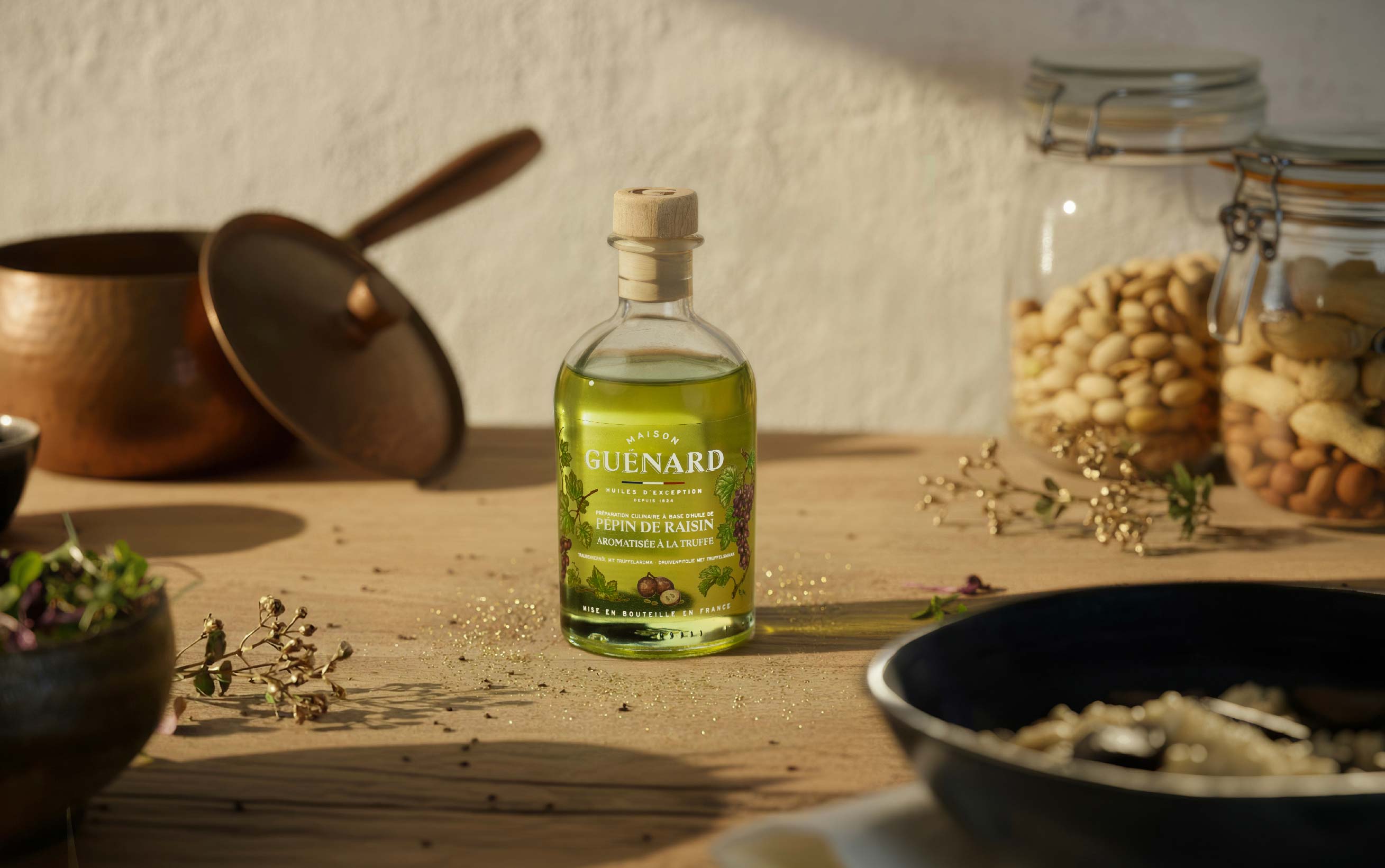 Truffle flavored grape seed oil - 24cL