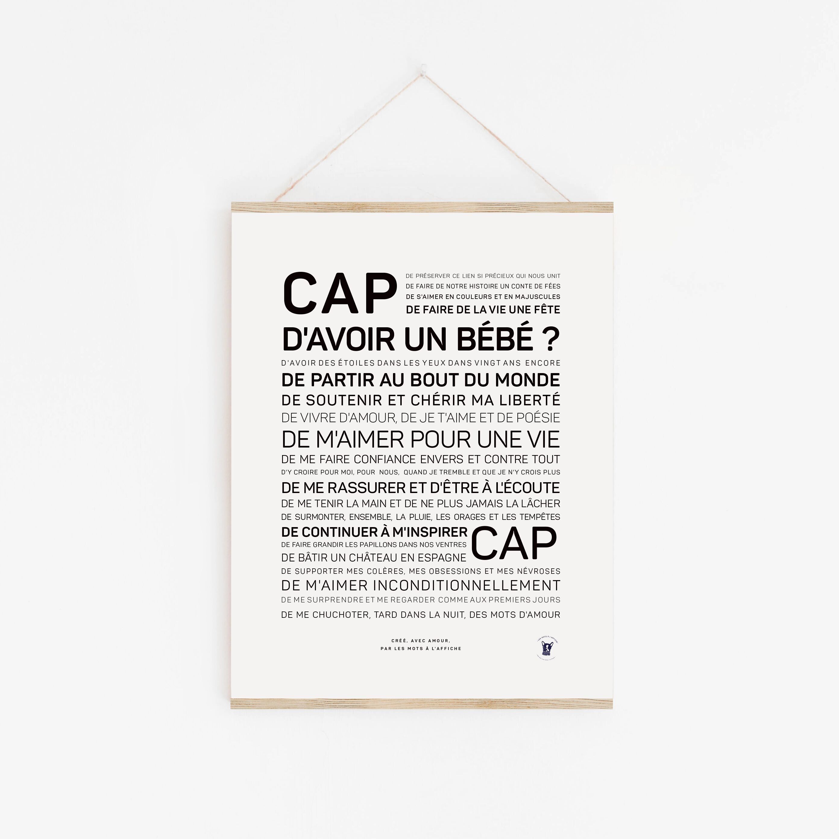 Poster Sind Sie bereit, ein Baby zu bekommen? (A2, A3, A4, A5)