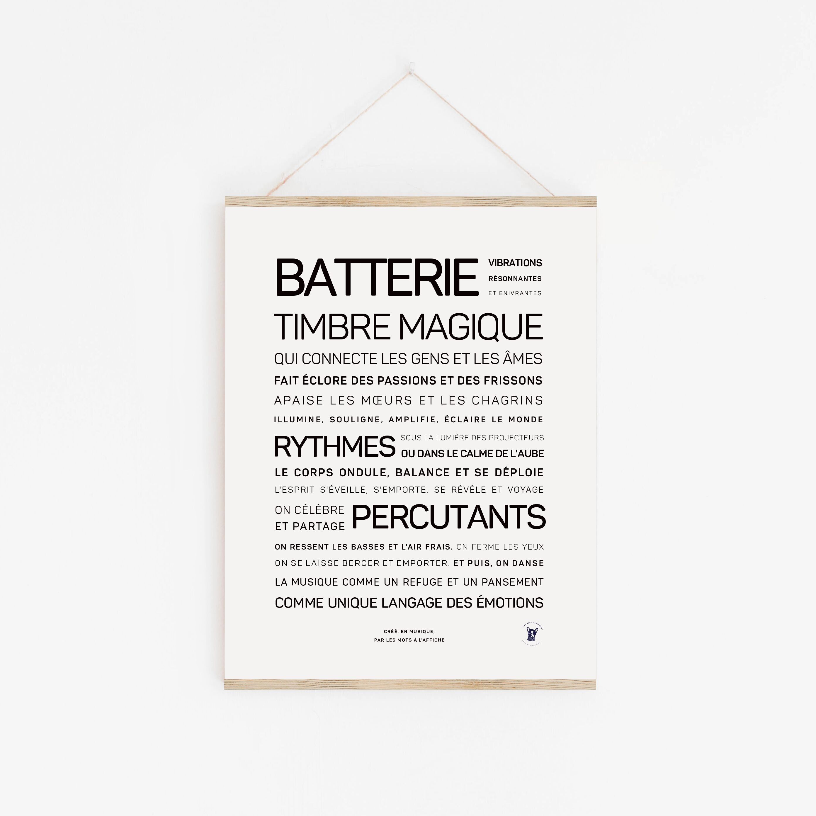 Batterieposter, Zauberstempel (A2, A3, A4, A5)