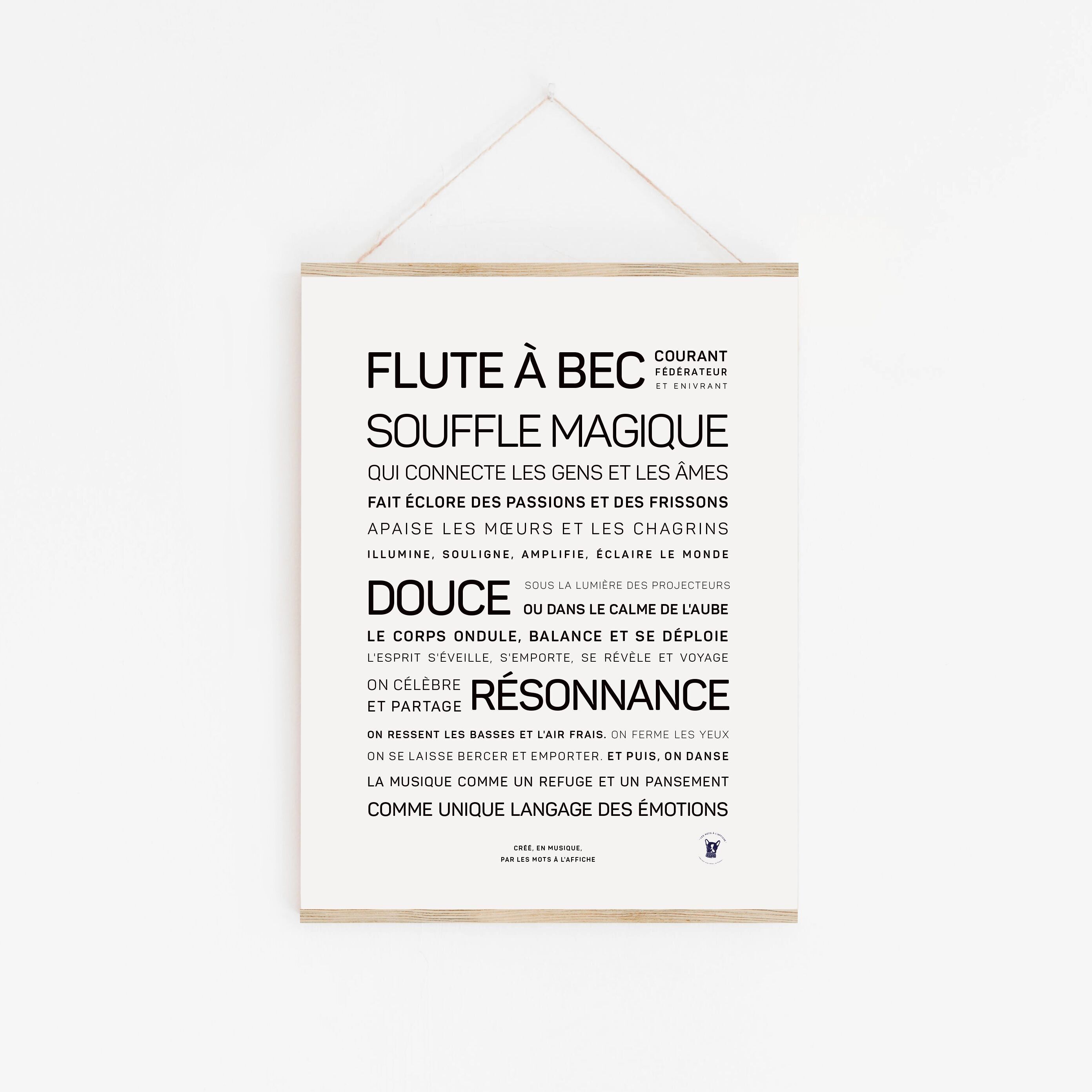 Poster Recorder, magischer Atem (A2, A3, A4, A5)