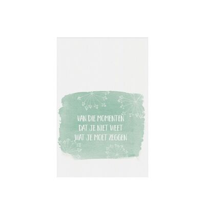 For those times when you don't know what to say, gift tag
