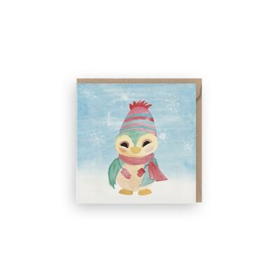 Winter bird, Christmas card box