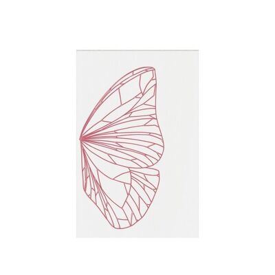 Butterfly wing, gift tag