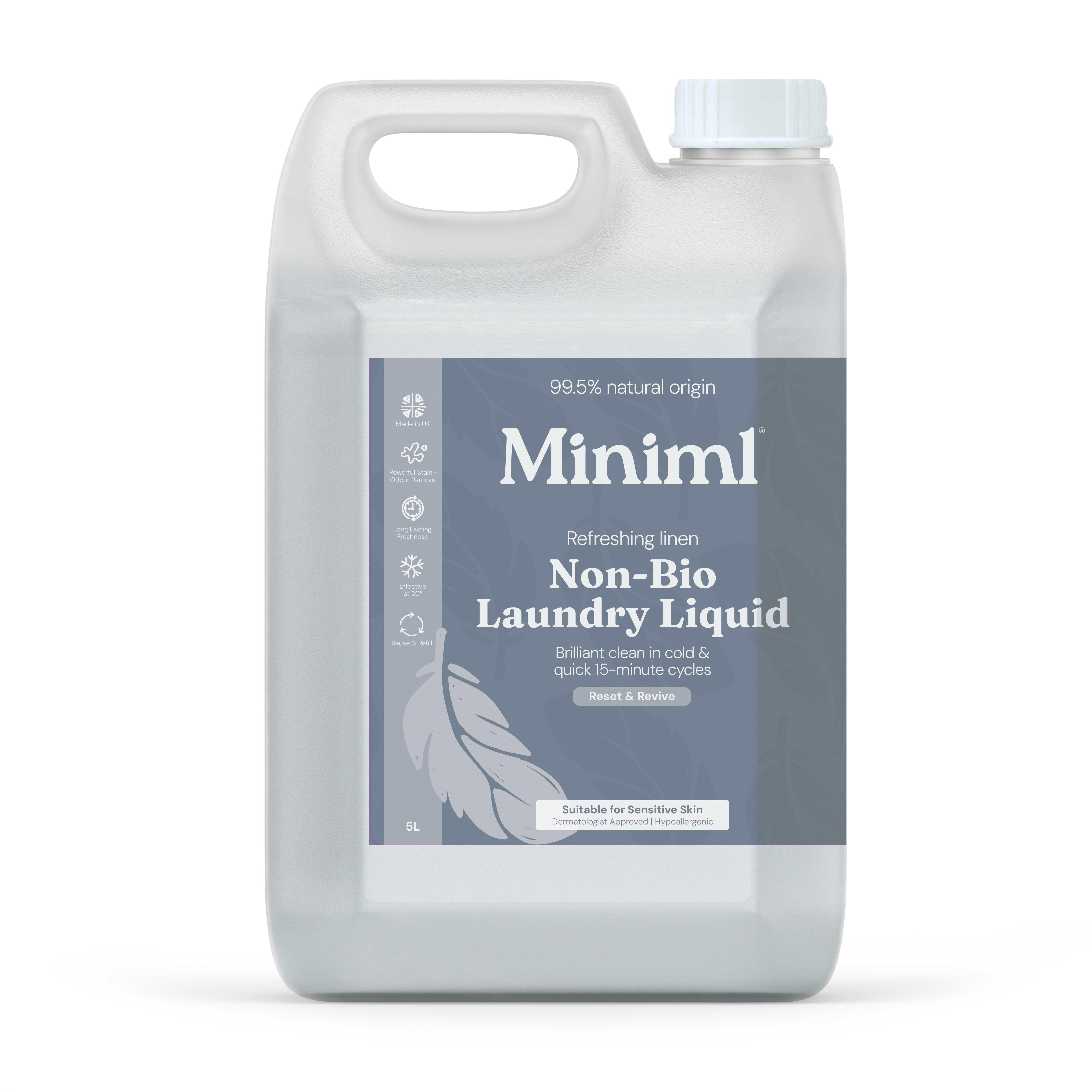 Laundry Liquid - Fresh Linen - Refill 5L (MIN111)