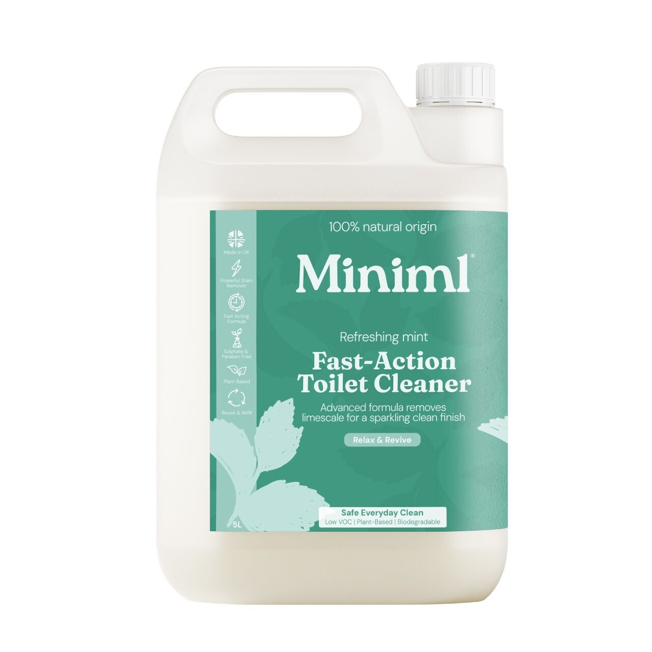 Toilet Cleaner - 5L Refill (MIN109)