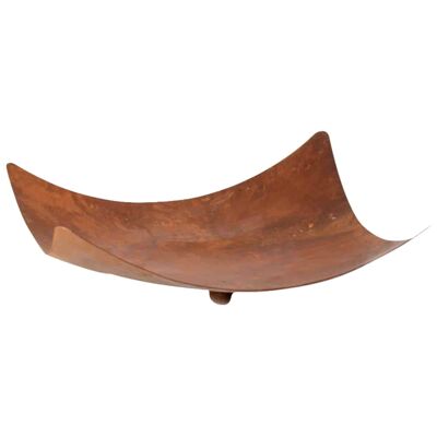 Edelrost fire bowl Didra as table decoration or garden decoration | Rust decorative bowl
