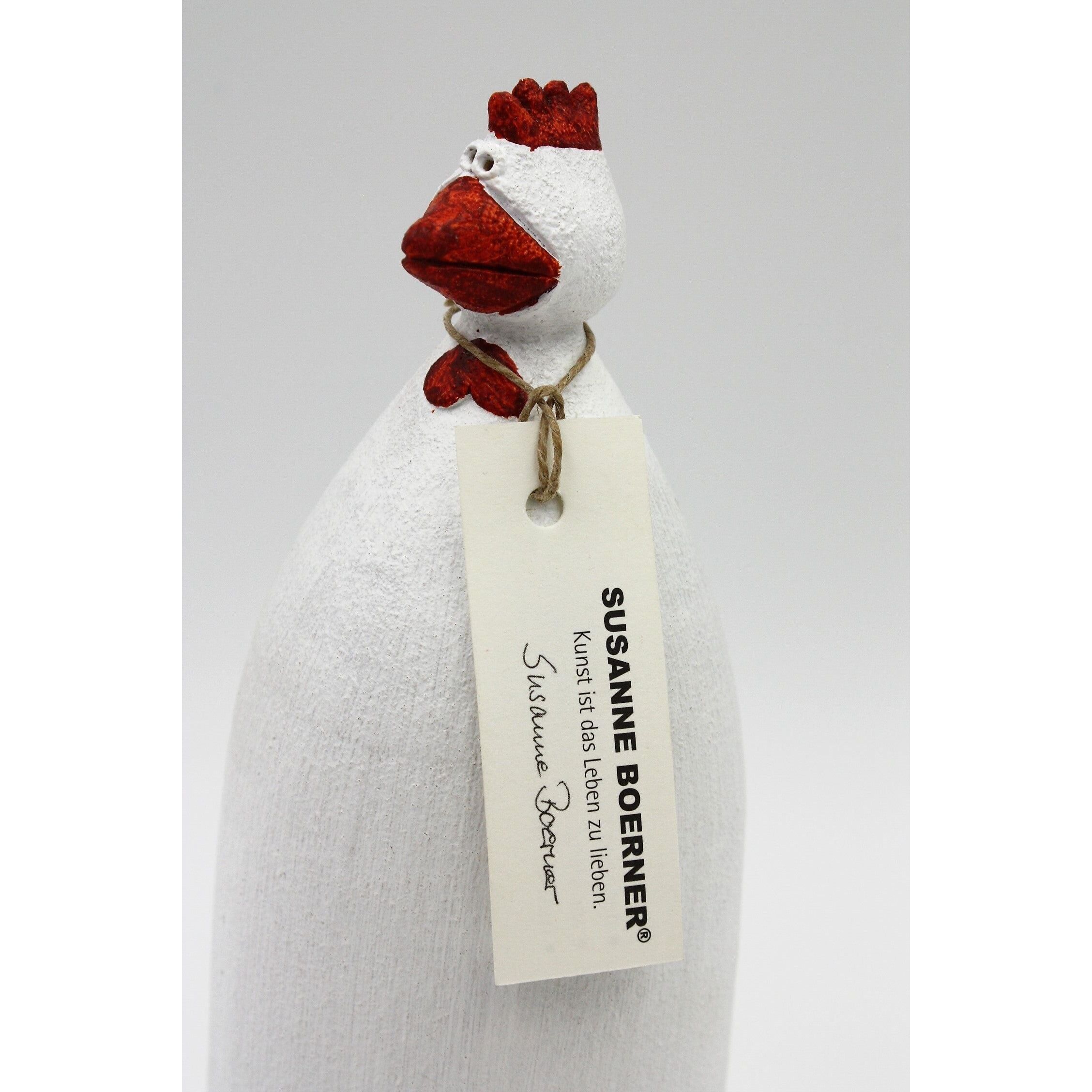 Post tabouret clôture animal | Dusselhuhn comme tabouret de clôture de décoration de jardin avec sifflet