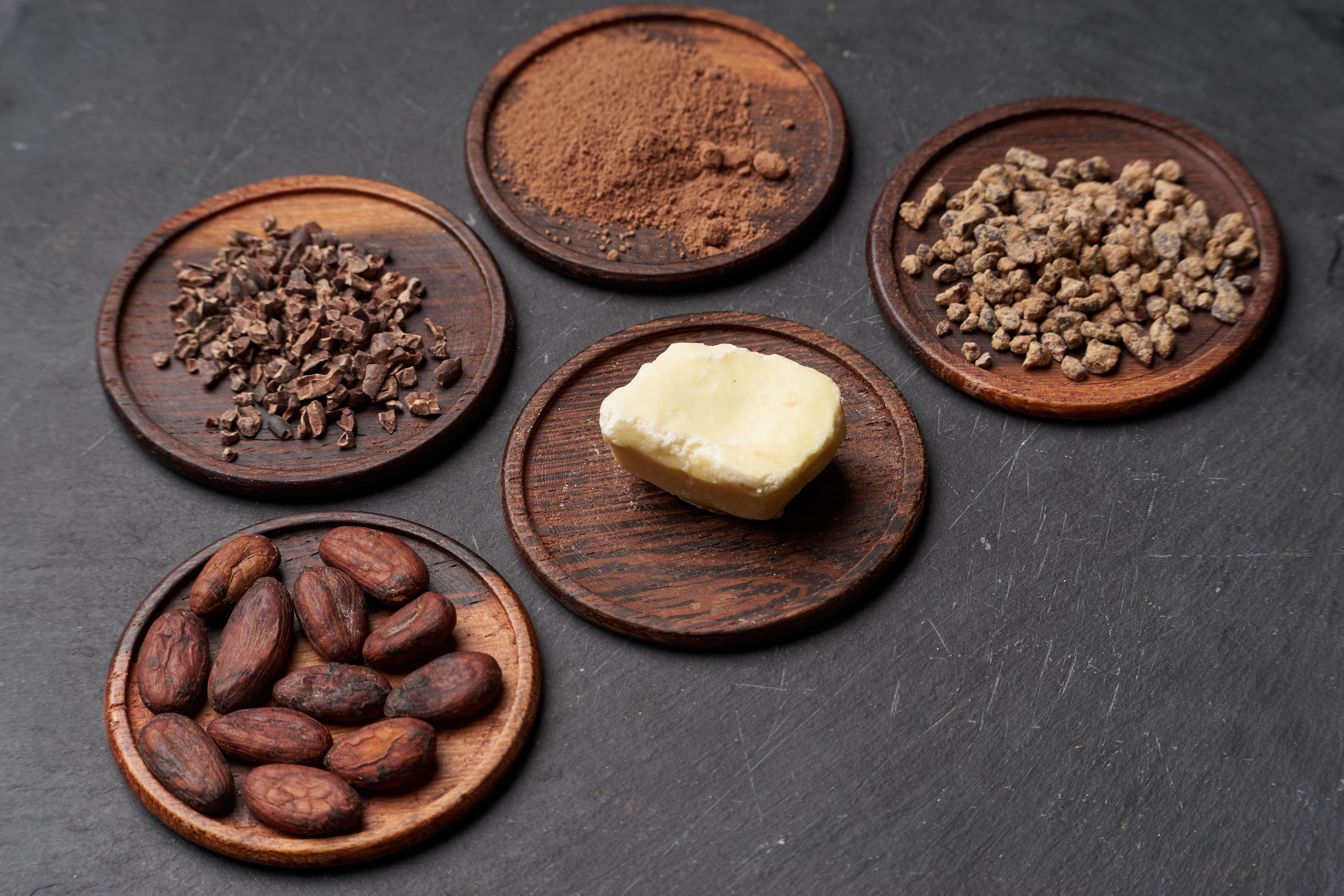 Granella di cacao crudo