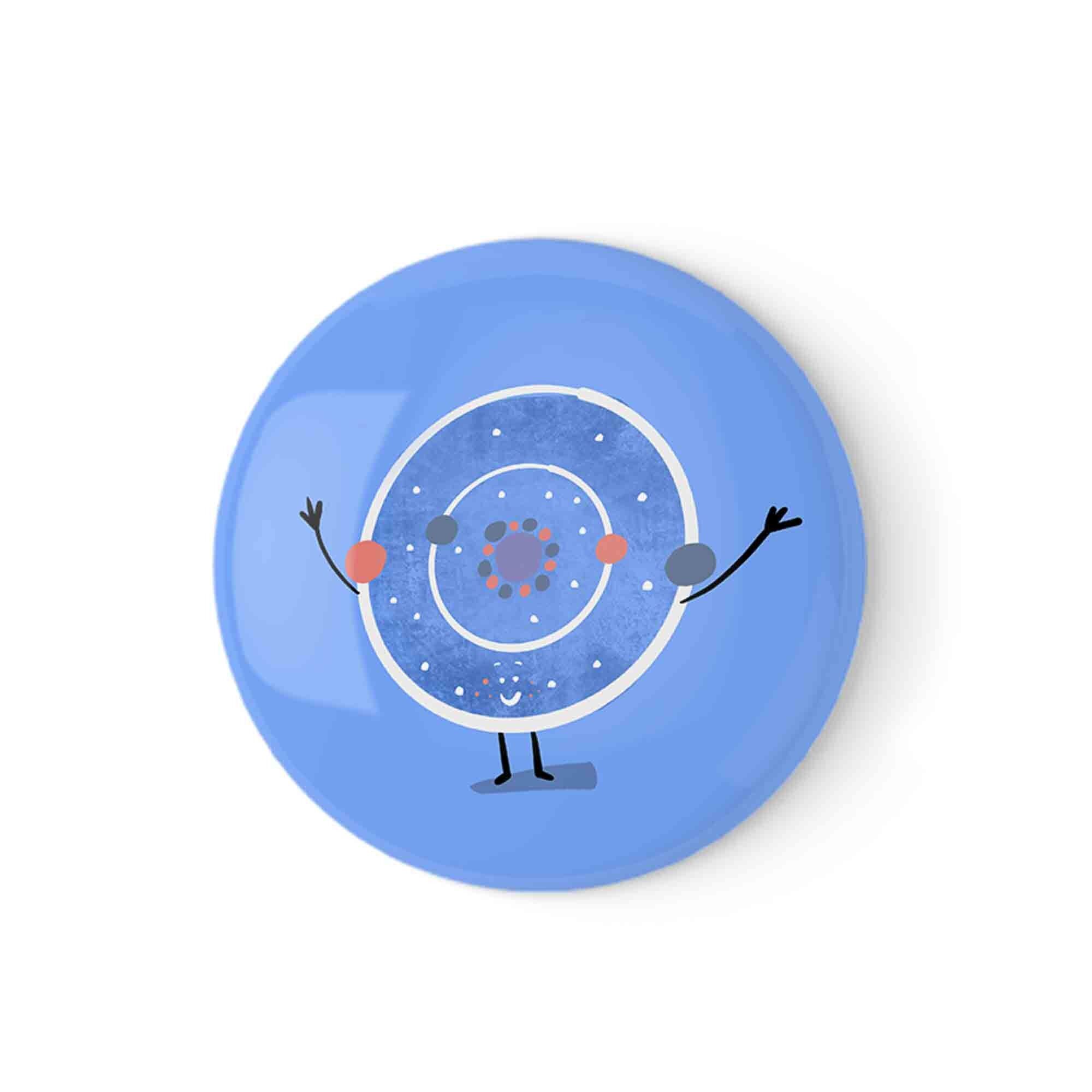 Button-Abzeichen „Das Element der Überraschung“