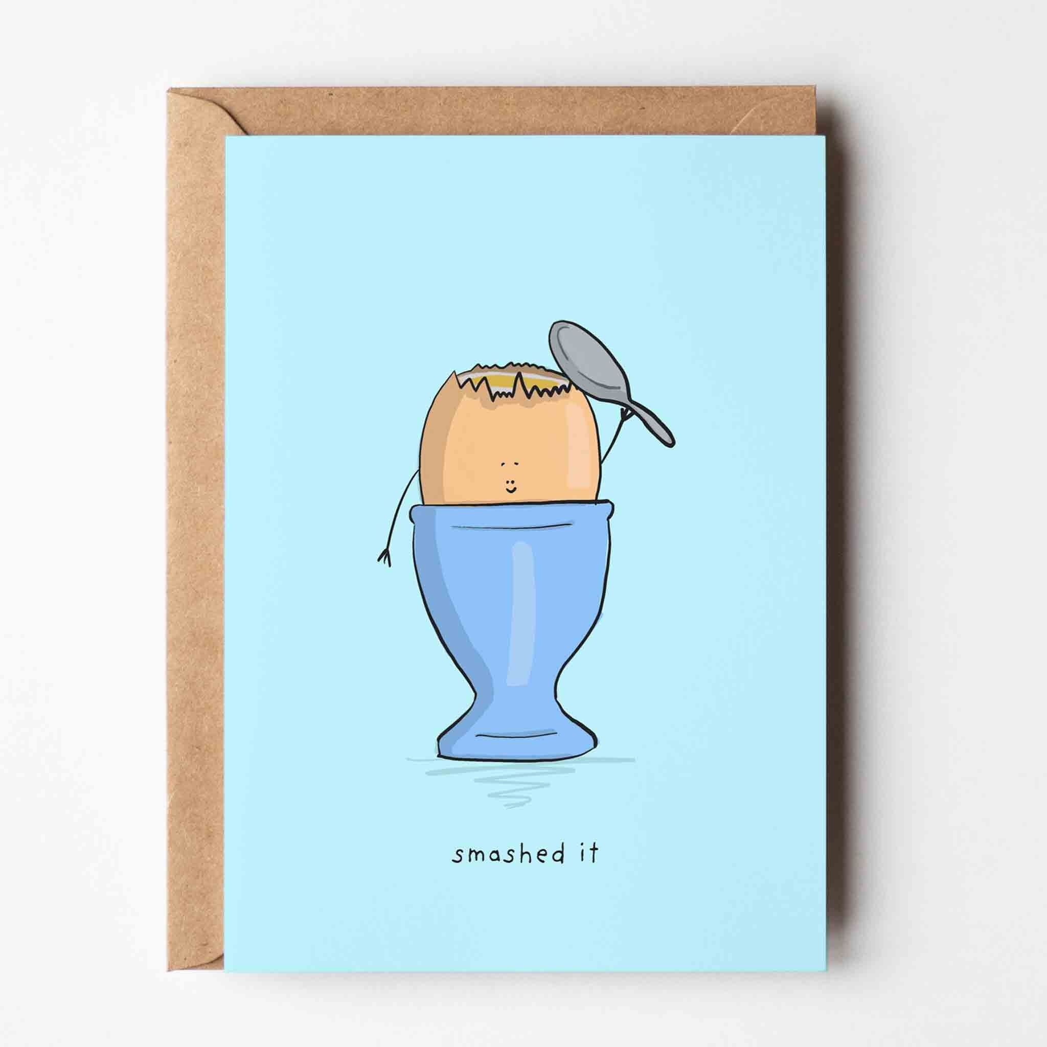 Geschafft - Glückwunschkarte