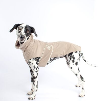 Chubasquero para perros con forro de algodón para mascotas hipoalergénicas