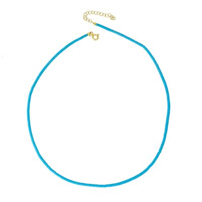 Collana in pietra naturale turchese