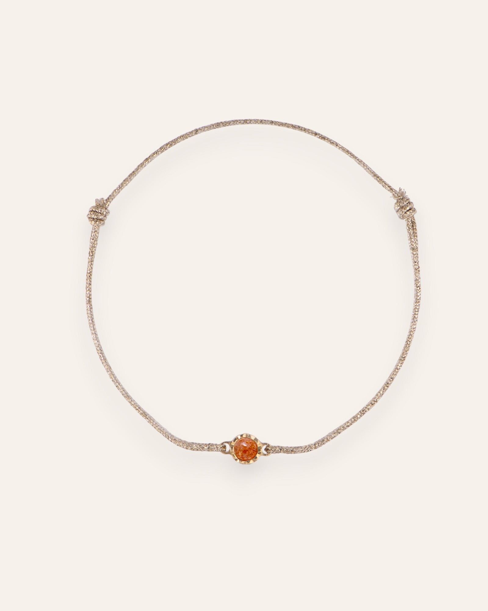 Bracciale solitario in corda