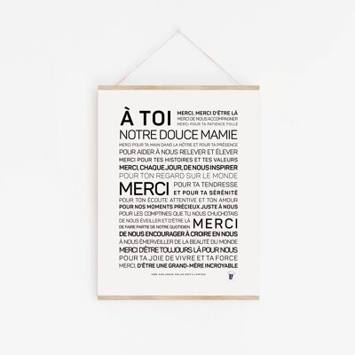Póster A nuestra abuela (A2, A3, A4, A5, A6)