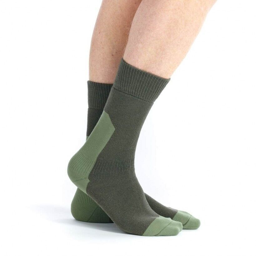 Green work sock