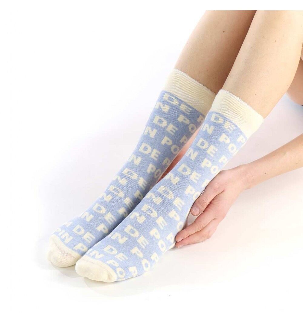 Calzino pantofola con suola antiscivolo