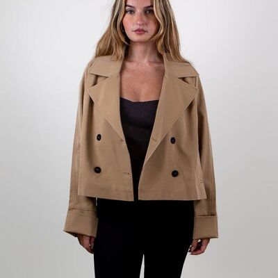 Gabardina corta (8681)