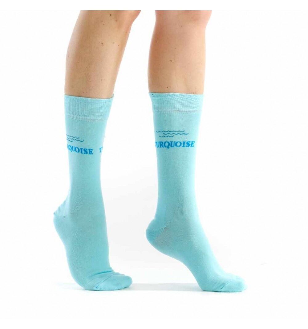 Calzino turchese