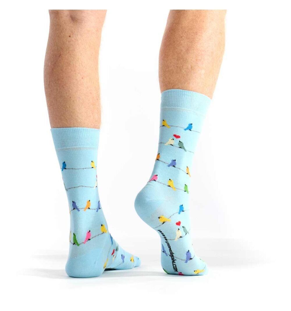 Calzino per uccelli sul filo