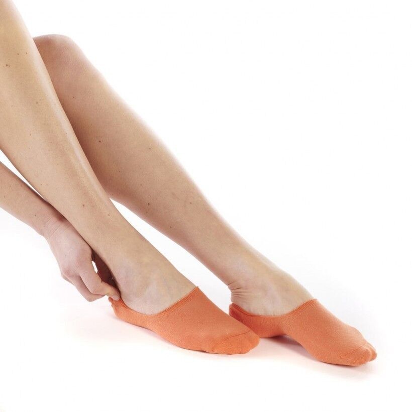 Ballerina arancione in cotone biologico