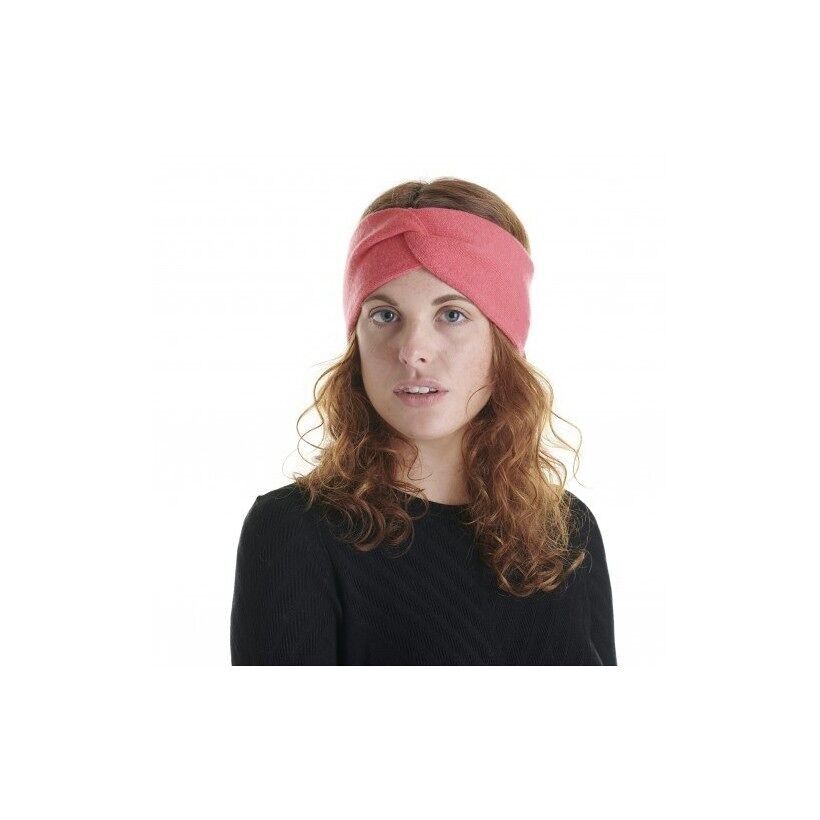 Diadema de cachemira roja