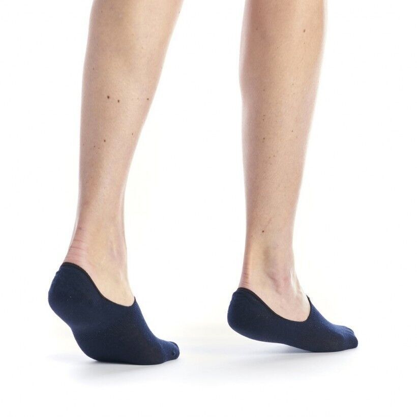 Ballerina in cotone organico blu navy