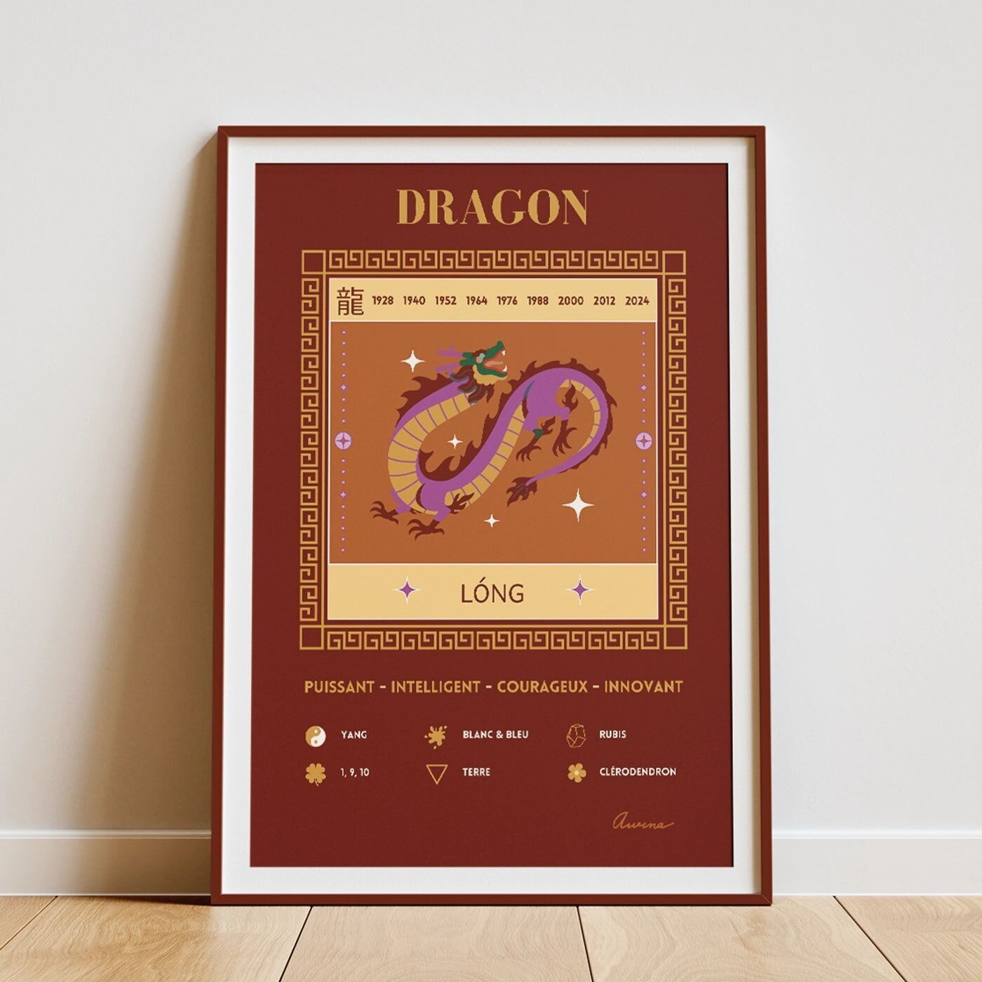 Signe zodiaque chinois Dragon